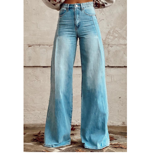 Maelis | Trendy Wide-Leg Jeans