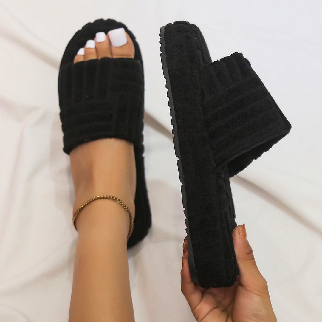 Filo Slippers - Classic Vintage Platform Slippers