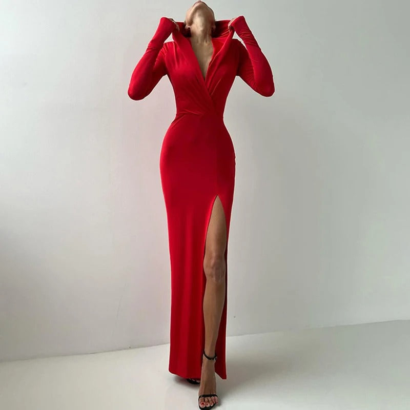 Viviana | Elegant Dress with Slit