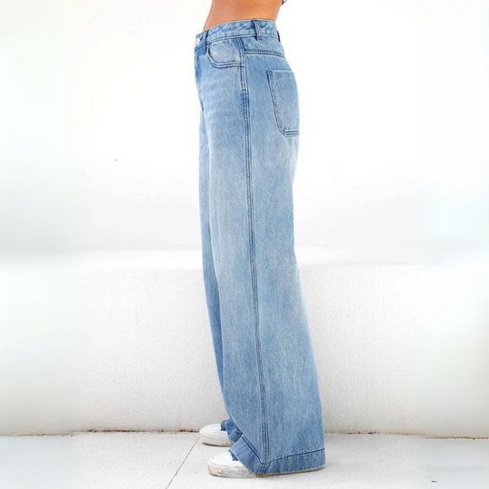 Devany | Stylish Wide-Leg Jeans