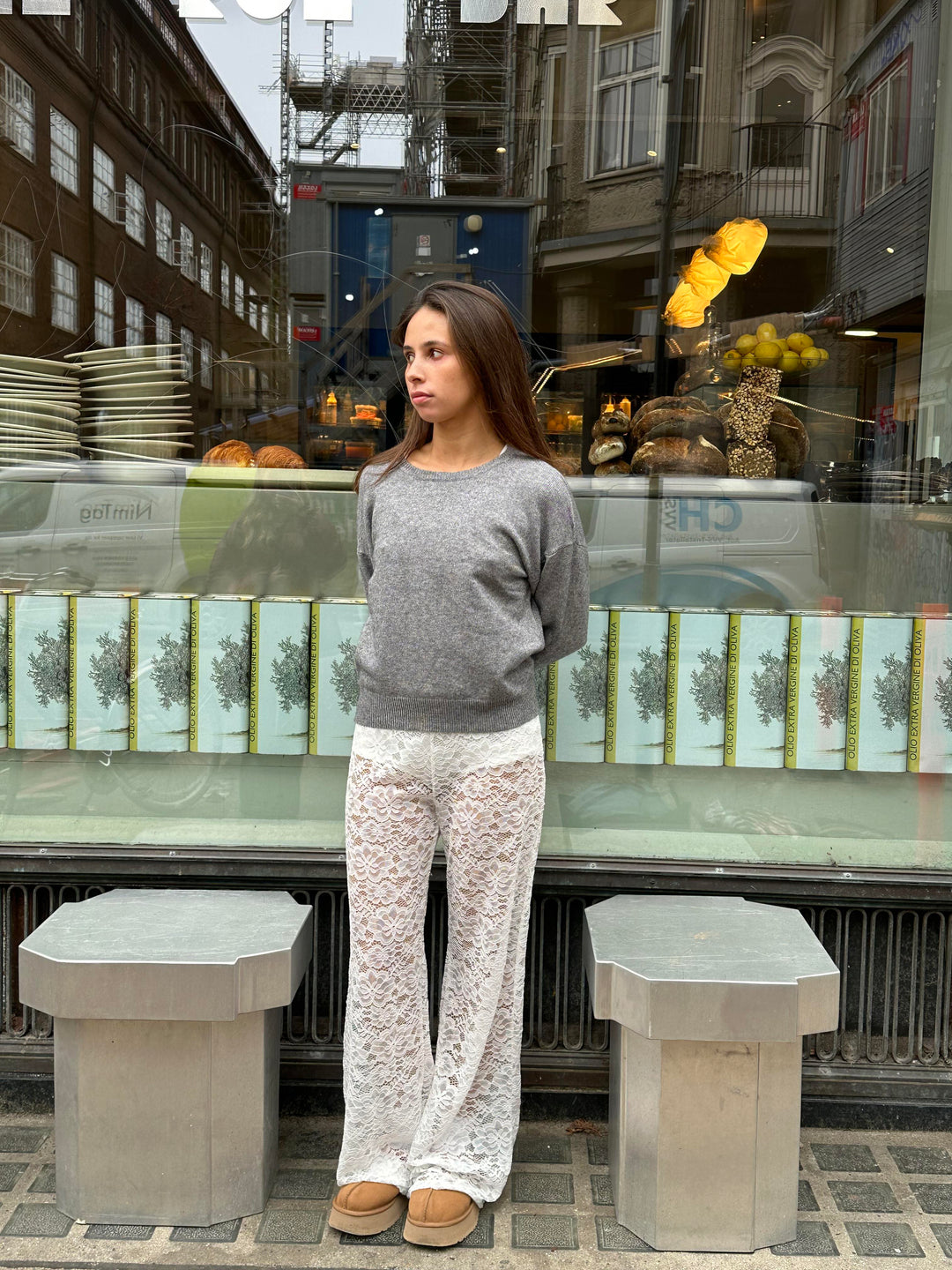Ismene | Lace Trousers