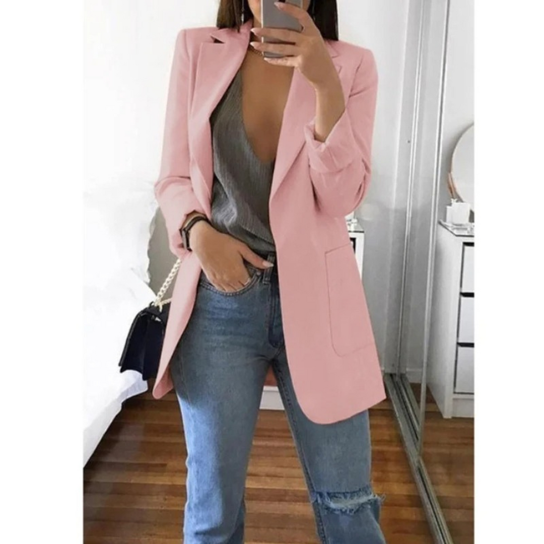 Elnara Blazer - Długi damski blezer