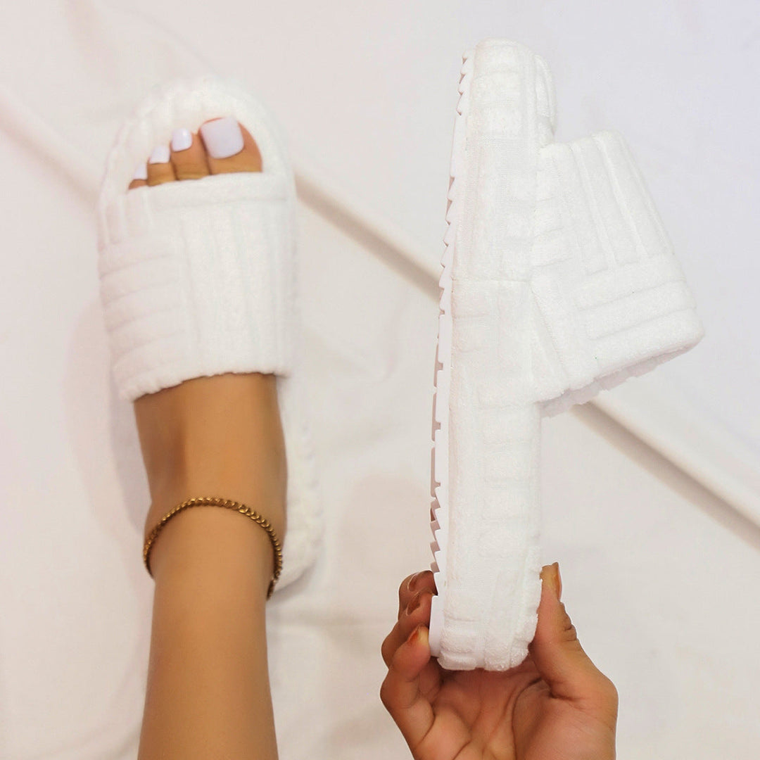Filo Slippers - Classic Vintage Platform Slippers