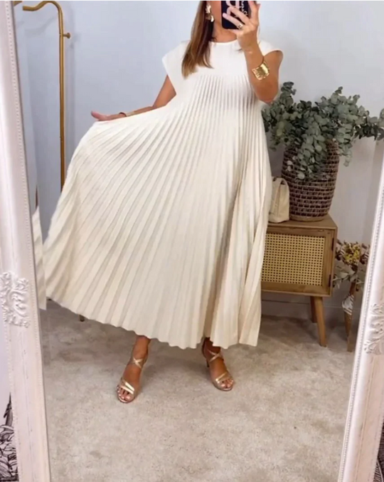 Vogany - plisowana elegancka sukienka