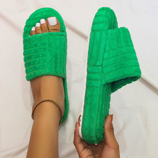 Filo Slippers - Classic Vintage Platform Slippers