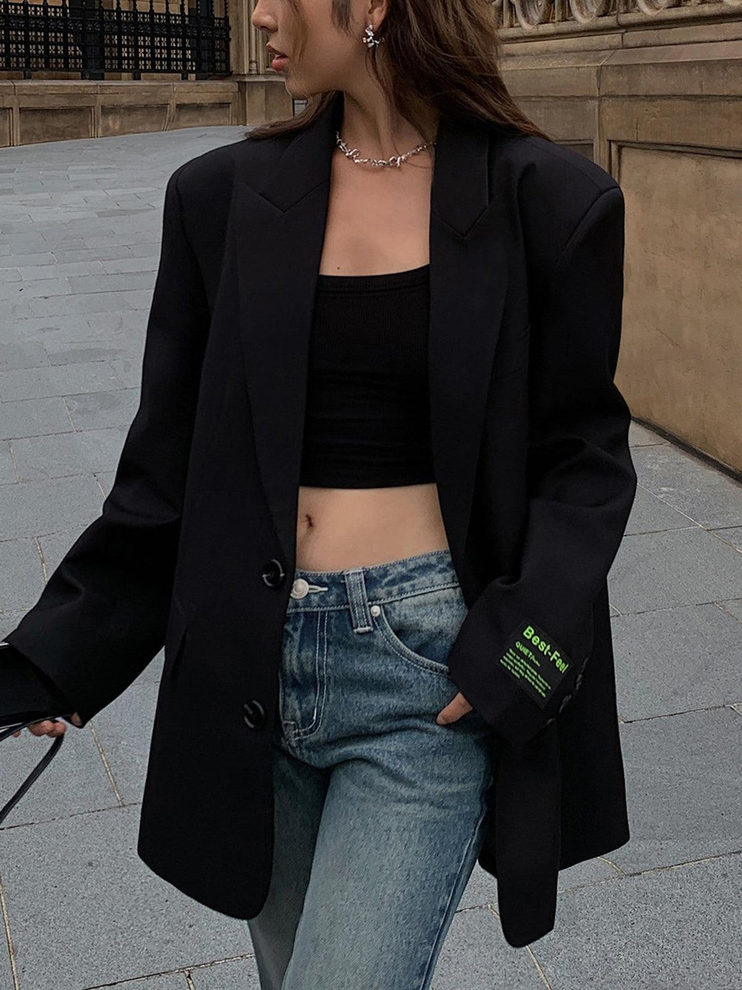 Mirabel | Oversized Classic Blazer with Lapels