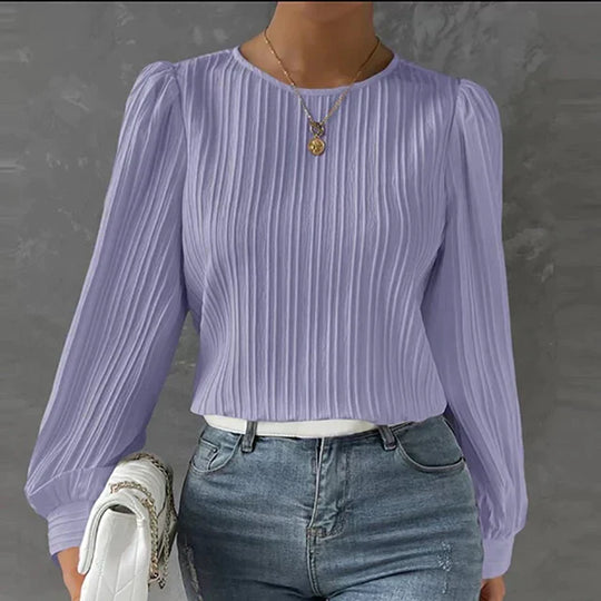 Selina | Elegant Pleated Women Blouse