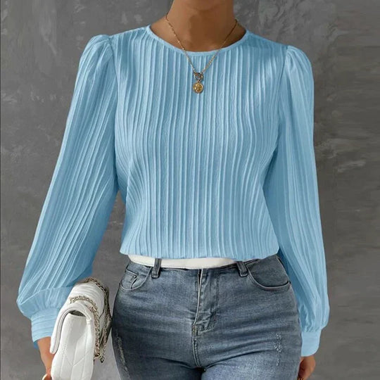 Selina | Elegant Pleated Women Blouse
