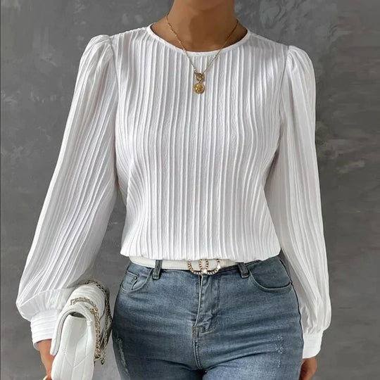 Selina | Elegant Pleated Women Blouse