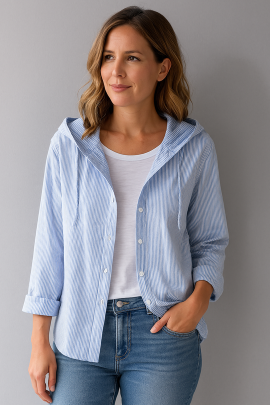 Celeste - Breathable Linen Blouse