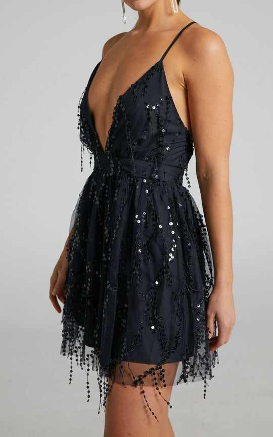 Zarena | Sequin Party Dress