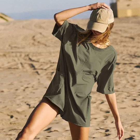 Neva - Oversized T-shirt Jumpsuit