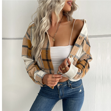 Vianna | Stylish Plaid Coat