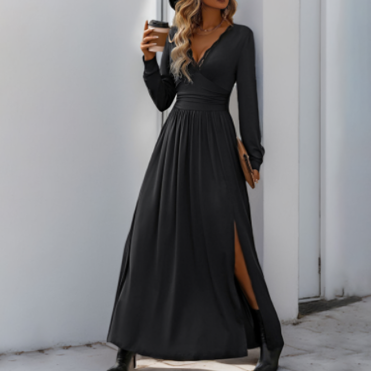 Amira | Stylish Maxi Dress with Split