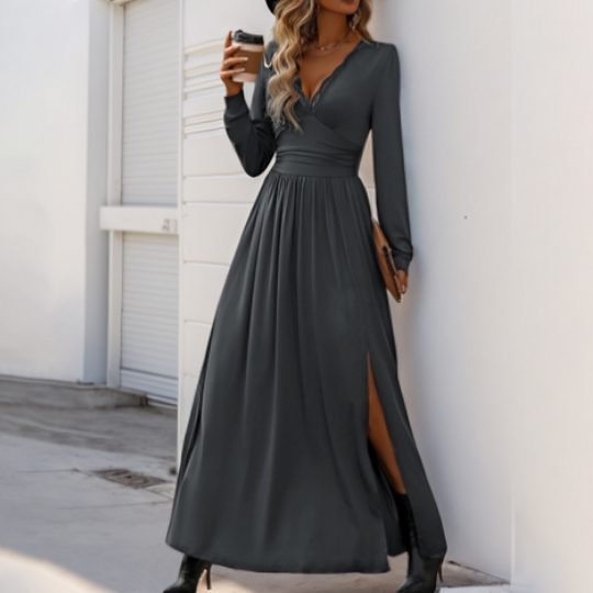 Amira | Stylish Maxi Dress with Split