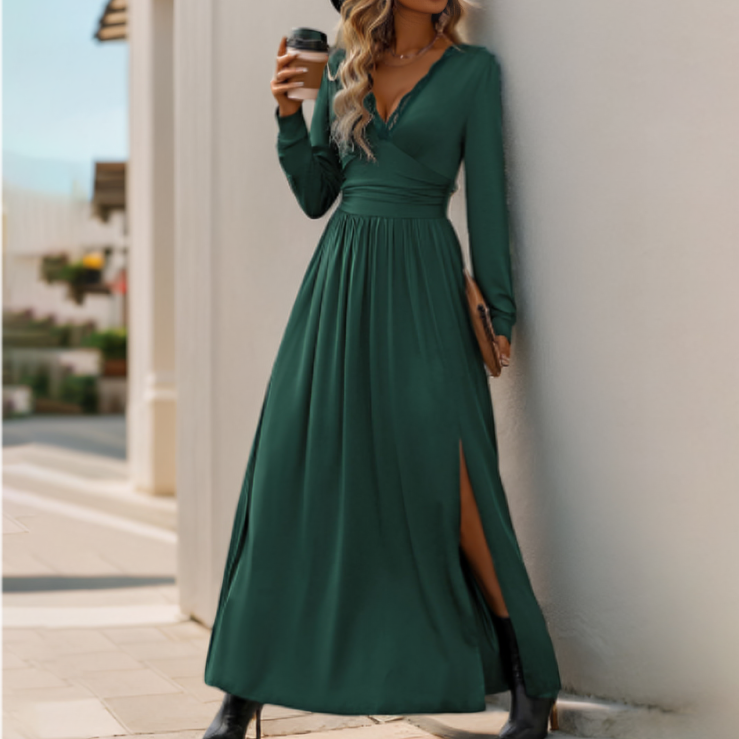 Amira | Stylish Maxi Dress with Split