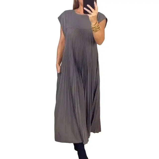 Vogany - plisowana elegancka sukienka