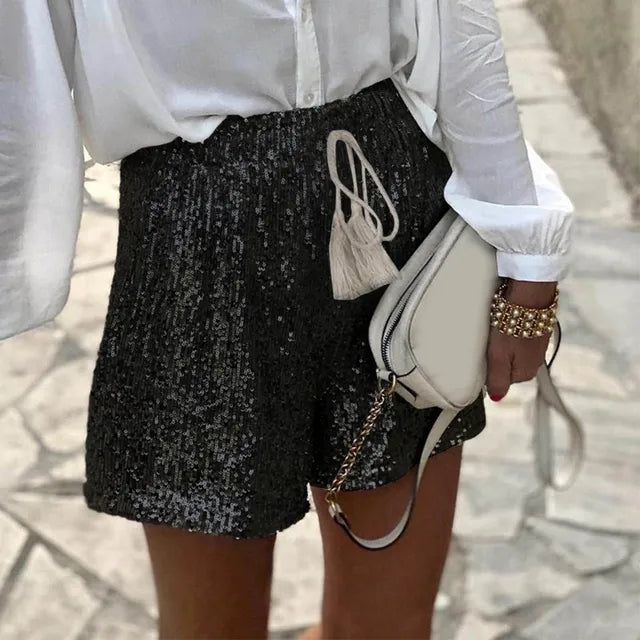 Zalina | Sequin Shorts
