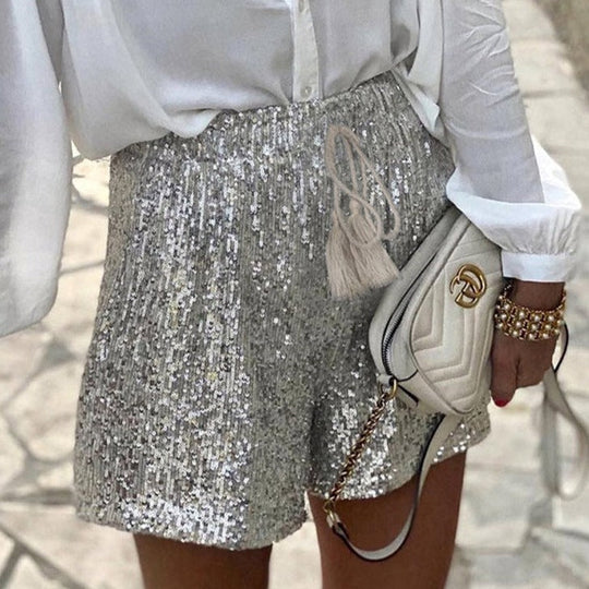Zalina | Sequin Shorts