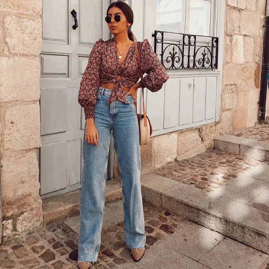 Mary - Wide leg trousers