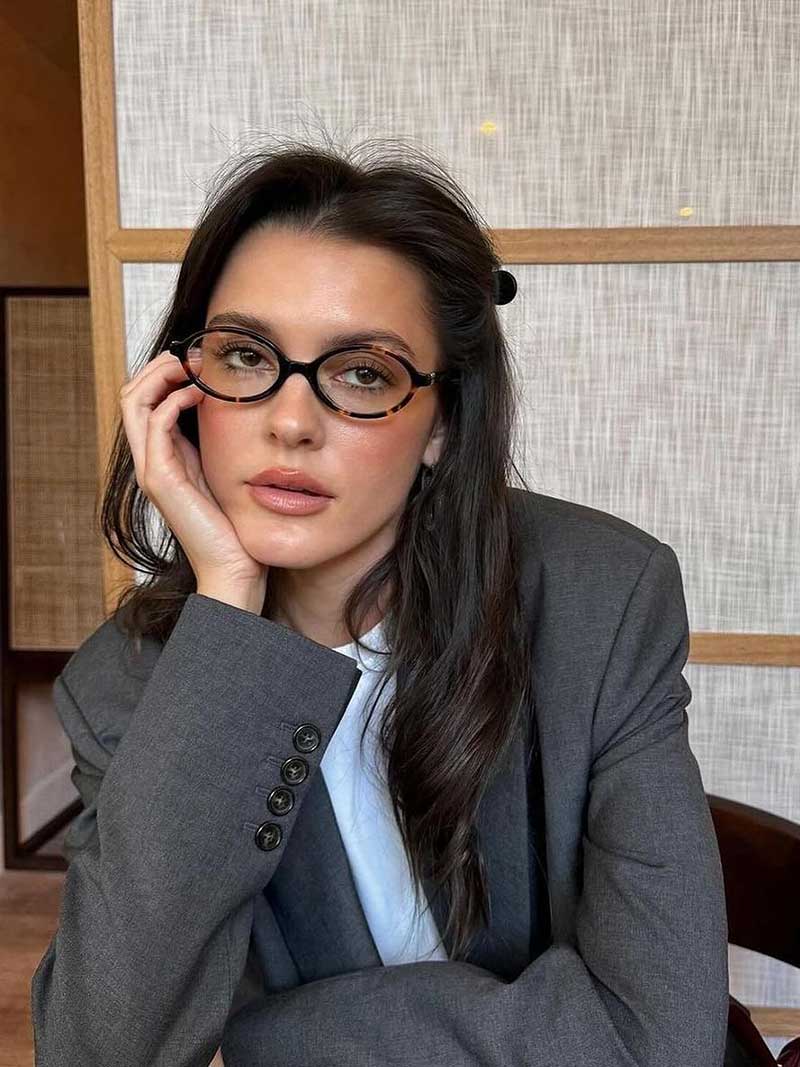 Klementynka | Okulary przeciwsłoneczne owalne