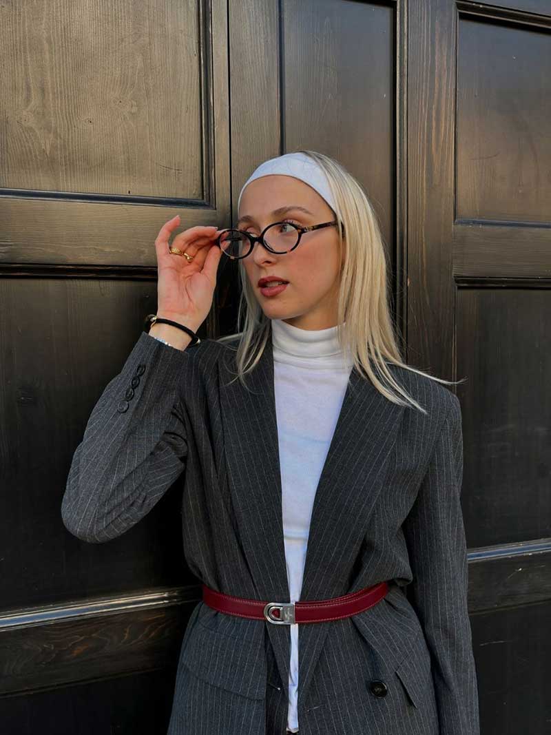 Klementynka | Okulary przeciwsłoneczne owalne
