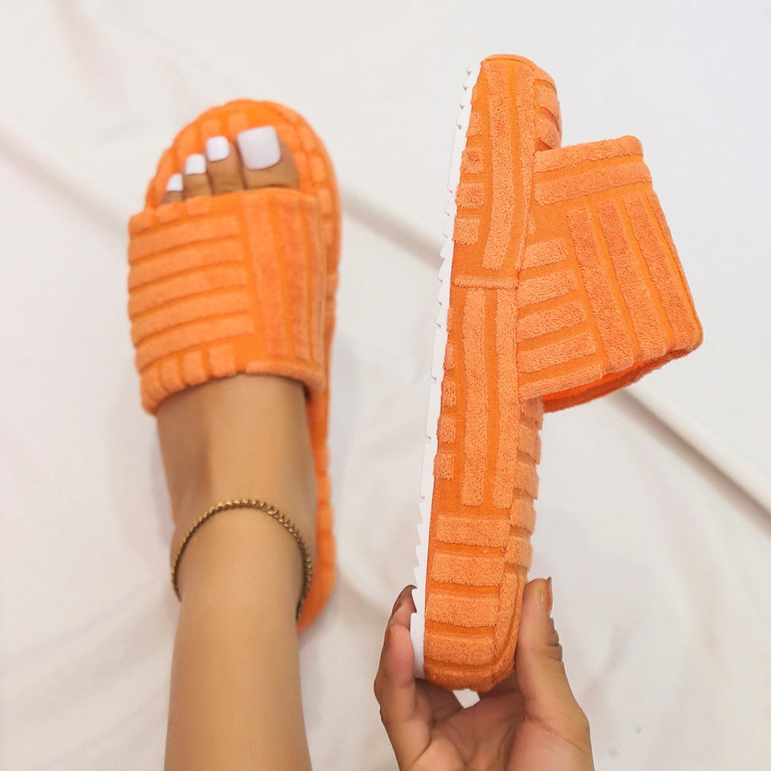Filo Slippers - Classic Vintage Platform Slippers