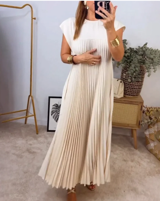 Vogany - plisowana elegancka sukienka