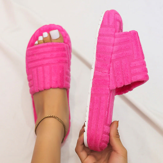 Filo Slippers - Classic Vintage Platform Slippers