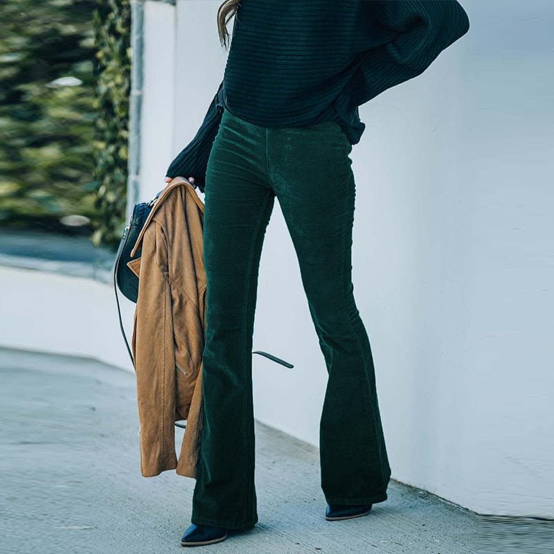 Selestine | Corduroy Flare Pants