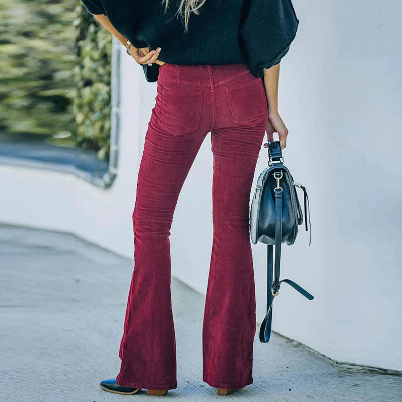 Selestine | Corduroy Flare Pants